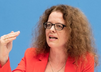 Isabel Schnabel, economista, membro del board della Bce (Ansa)