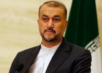 Il ministro degli Esteri dell'Iran Hossein Amir Abdollahian (Foto 2024 Ansa EPA/YOUSSEF BADAWI)