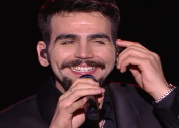 Ignazio Boschetto Il Volo (screen da TV)