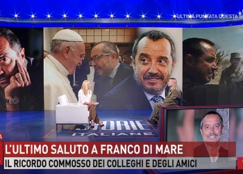 Gianfranco Paglia su Franco Di Mare a Storie Italiane