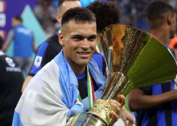 Lautaro Martinez è il capocannoniere della Serie A 2023-2024 (Foto ANSA)