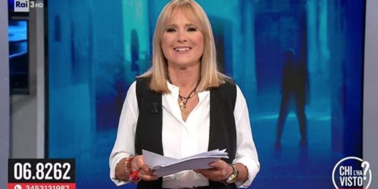 Federica Sciarelli a Chi l'ha visto