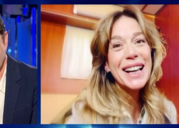 Vinicio Marchioni e Milena Mancini a Domenica In 2024