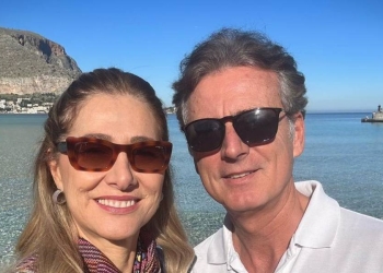 Francesca Donato col marito Angelo Onorato
