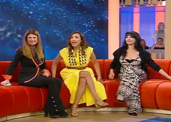 Susanna Messaggio e Miriana Trevisan a La Volta Buona 2024 (screen da TV)