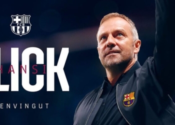 Hansi Flick è il nuovo allenatore del Barcellona (da facebook.com/fcbarcelona)