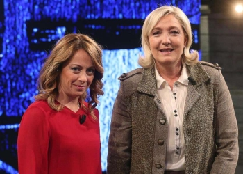 Meloni e Marine Le Pen