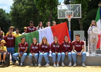 Il centro sportivo inaugurato a Caivano (Ansa)