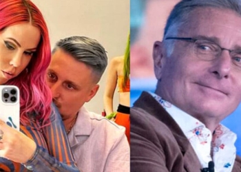 Stefano Bonolis, moglie Candice Hansen e Paolo Bonolis (foto web)