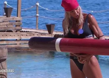 Matilde Brandi, incidente hot all'Isola dei Famosi 2024. (Foto: Web)