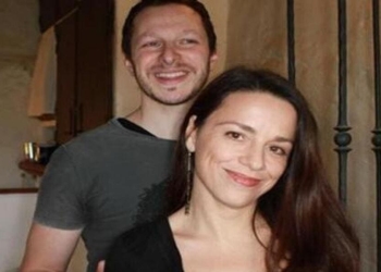 Valeria Rossi e il marito fonte web