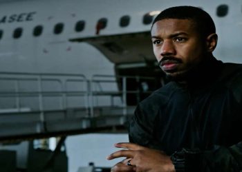 Michael B. Jordan in una scena del film in prima serata su Italia 1 (Foto Web)
