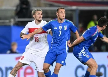 Davide Frattesi in Nazionale (Foto ANSA)