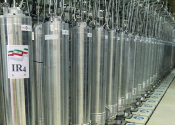 Le centrifughe per l'arricchimento dell'uranio nella centrale di Natanz, Iran (Ansa)