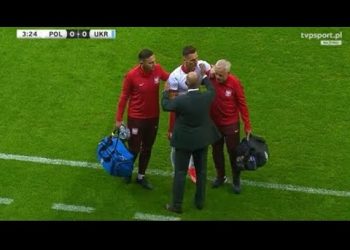 Infortunio Milik, screen da Youtube