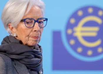 Christine Lagarde, presidente della BCE (Ansa)