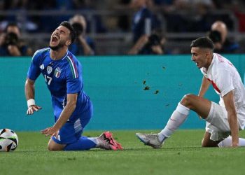 Riccardo Orsolini non giocherà gli Europei 2024 (Foto ANSA)