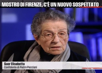 Suor Elisabetta, confidente di Pietro Pacciani (Foto: Farwest)