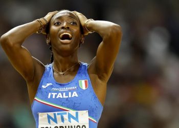 L'incredulità di Ayomide Folorunso (Foto ANSA)