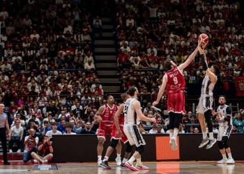 Diretta Milano Virtus Bologna, gara-4 finale scudetto (da facebook.com/OlimpiaMilano1936)