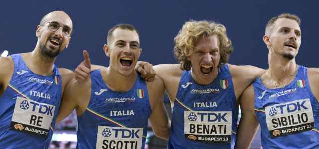 Diretta finali staffetta 4x400/ Streaming video Rai italiane quarte