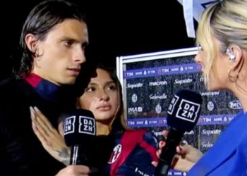 Riccardo Calafiori e la fidanzata Benedetta. (Foto: Web)