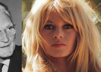 Brigitte Bardot e il padre (foto: web)