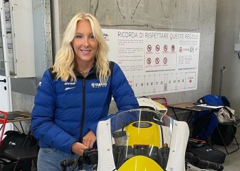 Mia Rusthen, pilota Superbike (da profilo Facebook personale)