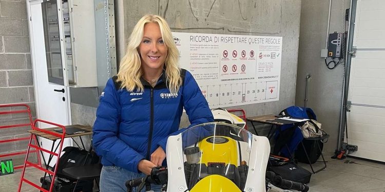 Mia Rusthen, pilota Superbike (da profilo Facebook personale)