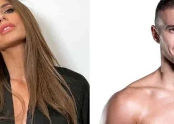 Elisabetta Canalis e il fidanzato Georgian Cimpeanu. (Foto: Web)