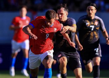 Adam Hlozek con la Repubblica Ceca (Foto ANSA)