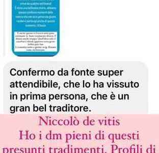 Alessandro Rosica gossip Veronica Ruggeri Niccolò De Devitiis