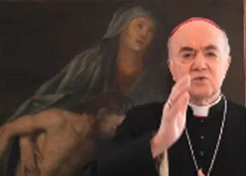 Mons. Carlo Maria Viganò (Foto: Ansa)