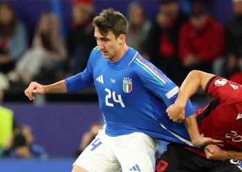 Andrea Cambiaso agli Europei 2024 (Foto ANSA)