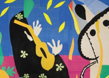 Henri Matisse, La tristezza del re (1952, particolare)