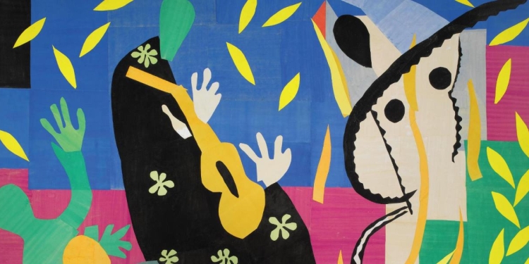 Henri Matisse, La tristezza del re (1952, particolare)