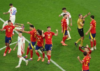 Spagna esultanza Euro 2024