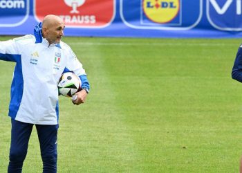 Luciano Spalletti e Nicolò Fagioli (Foto ANSA)