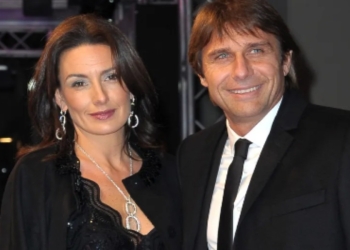 Antonio Conte e sua moglie Elisabetta Muscarello. (Foto: Web)
