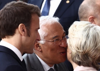 Macron, Costa e Von der Leyen