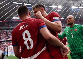Luka Jovic tiene vive le speranze della Serbia (Foto ANSA)