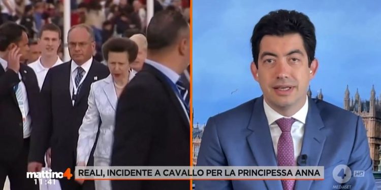 Principessa Anna, Federico Gatti a Mattino 4