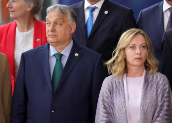 Meloni con Orban al Consiglio Ue