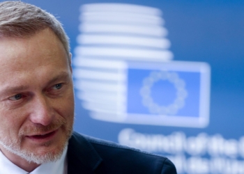 Il ministro delle Finanze tedesco Christian Lindner (Ansa)