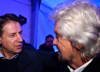 Giuseppe Conte e Beppe Grillo, M5s