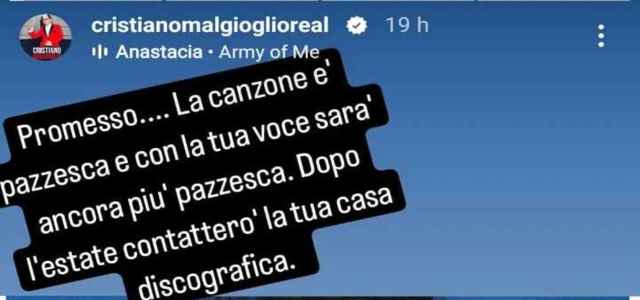 Malgioglio Instagram