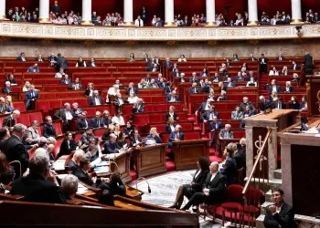 L'Assemblea nazionale francese (Ansa)