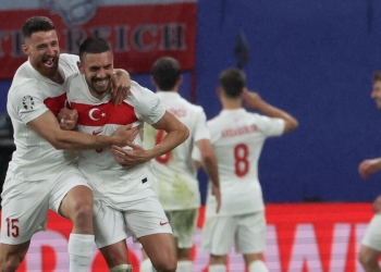 Merih Demiral, eroe della Turchia agli Europei 2024 (Foto ANSA)