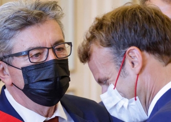 Melenchon con Macron