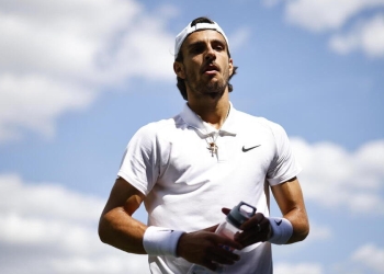 Lorenzo Musetti è ai quarti a Wimbledon 2024 (Foto ANSA)